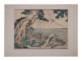 VINTAGE JAPANESE UKIYO E COLOR WOOD BLOCK PRINT