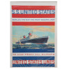 ORIGINAL USA SS LINES ADVERTISING TRAVEL POSTER PIC-0