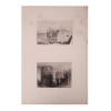 PAIR ANTIQUE ETCHINGS OF LANDSCAPE AFTER TURNER PIC-0