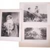 ANTIQUE NINETEENTH CENTURY FRENCH ART ETCHINGS PIC-0