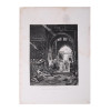 ANTIQUE 19TH CENTURY ORIENTAL ART ETCHINGS PIC-4