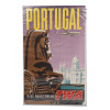 ORIGINAL VINTAGE PORTUGUESE TWA TRAVEL AD POSTER PIC-0