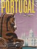 ORIGINAL VINTAGE PORTUGUESE TWA TRAVEL AD POSTER PIC-1