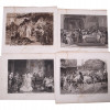 ANTIQUE 19TH CENTURY HISTORICAL ART ETCHINGS PIC-0