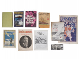AMERICAN BOOKS ON NAVIGATION AND ANTIQUE MAGAZINES