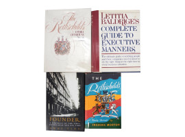 THE ROTHSCHILDS AND EXECUTIVE MANNERS BOOK LOT