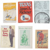 SIX VINTAGE AMERICAN NOVEL BOOKS COLLECTION PIC-0