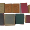 VINTAGE DICTIONARIES BOOKS AND NOTEBOOKS LOT PIC-0