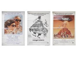 THREE MOVIE POSTERS SIGNED BY ROBERT MCGINNIS