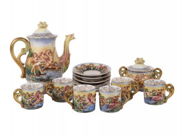 GREEK NYMPHS VINTAGE TEA SET SGK OCCUPIED JAPAN