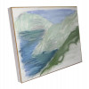 ABSTRACT ART SEA LANDSCAPE DRY PASTEL DRAWING PIC-3