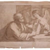 ANTIQUE ENGRAVING APOSTLE MATTHEW BY BARTOLOZZI PIC-0