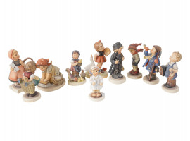 COLLECTION OF GOEBEL HUMMEL PORCELAIN FIGURINES