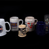 VINTAGE SIX TANKARD BEER MUG COLLECTION PIC-0