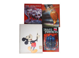 VINTAGE COLLECTION OF DESIGN AND ANIMATION BOOKS