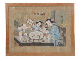 YANGLIUQING TIANJIN CHINESE GOOD LUCK PAINTING