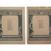 2 ANTIQUE KERAMIC STUDIO MAGAZINES, 1911 PIC-0