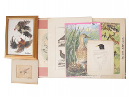 COLLECTION OF VINTAGE BIRD WALL DECORATIONS