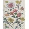 VINTAGE OIL PAINTING CHRYSANTHEMUM FLOWERS PIC-1