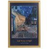 AFTER VAN GOGH LITHO POSTER CAFE TERRACE AT NIGHT PIC-0