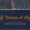 AFTER VAN GOGH LITHO POSTER CAFE TERRACE AT NIGHT PIC-2