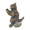 ANTIQUE VIENNESE COLD PAINTED BRONZE CAT FIGURINE PIC-3