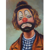 OIL PAINTING PORTRAIT OF CLOWN SIGNED BY A JASPER PIC-1