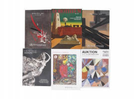 COLLECTION OF ART AUCTION CATALOGS AND BOOKS