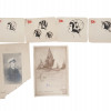 WHITE STAR LINE PAPER RARITIES ORIGINAL DRAWINGS PIC-0