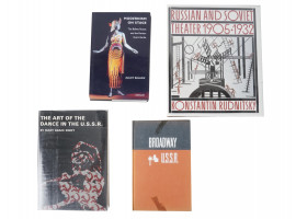 BALLETS RUSSES AND SOVIET CLASSICAL DANCE 4 BOOKS