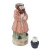 AN ALBERTAS RUSSIAN STYLE CERAMIC MAN VODKA DECANTER PIC-2