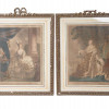 MARIE ANTOINETTE AND LOUIS XVI ANTIQUE ETCHINGS PIC-0