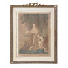 MARIE ANTOINETTE AND LOUIS XVI ANTIQUE ETCHINGS PIC-2
