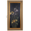 ATTRIBUTED TO EDWARD POVEY OIL PAINTING FLOWERS PIC-0