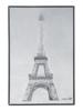 VINTAGE PENCIL PAINTING PARIS EIFFEL TOWER SIGNED PIC-0