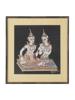 ORIENTAL PRINT ON SILK THAI WOMEN SIGNED KAMOL PIC-0