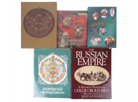 COLLECTION OF RUSSIAN SOVIET BOOKS AND CATALOGS