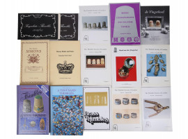 COLLECTION BRITISH BOOKS CATALOGS ABOUT THIMBLES