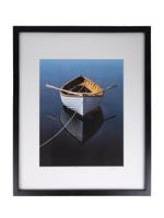 MODERN PEAPOD FISHING BOAT PHOTO SIGNED BY ARTIST