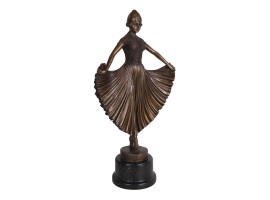 ART DECO BRONZE STATUE AFTER DEMETRE CHIPARUS