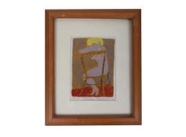 AMERICAN JUDAIC SERIGRAPH BY MEYER FR LIEBERMAN