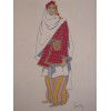 ISRAELI TRADITIONAL COSTUME PRINT SUSAN SOUTHBY PIC-1