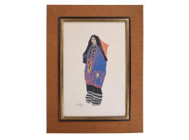 GAILEE BEDOUIN FASHION COSTUME PRINT BY SOUTHBY