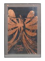 COPPER METAL POSTER JOSEPHINE BAKER BY MCCAFFERY