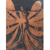 COPPER METAL POSTER JOSEPHINE BAKER BY MCCAFFERY PIC-1