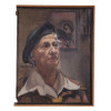 AMERICAN OIL PAINTING PORTRAIT ATTR TO G HARVEY PIC-0