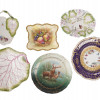 VINTAGE COLLECTION OF PORCELAIN PLATES AND BOWLS PIC-0