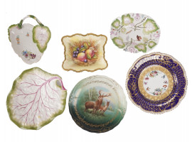 VINTAGE COLLECTION OF PORCELAIN PLATES AND BOWLS