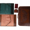 TRIANON EMBOSSED LEATHER FOLDERS AND WALLETS PIC-2