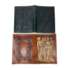 TRIANON EMBOSSED LEATHER FOLDERS AND WALLETS PIC-3